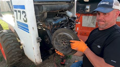 pull an engine with skid steer|Bobcat Engine Removal .